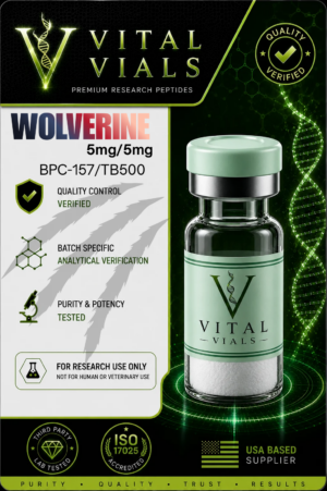 BPC-157/ TB500 5/5 WOLVERINE RESEARCH PEPTIDE